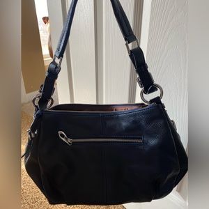 New HESHE leather purse